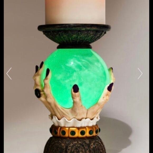 bath and body works Fortune Teller Candle Holder halloween creepy - Picture 1 of 2